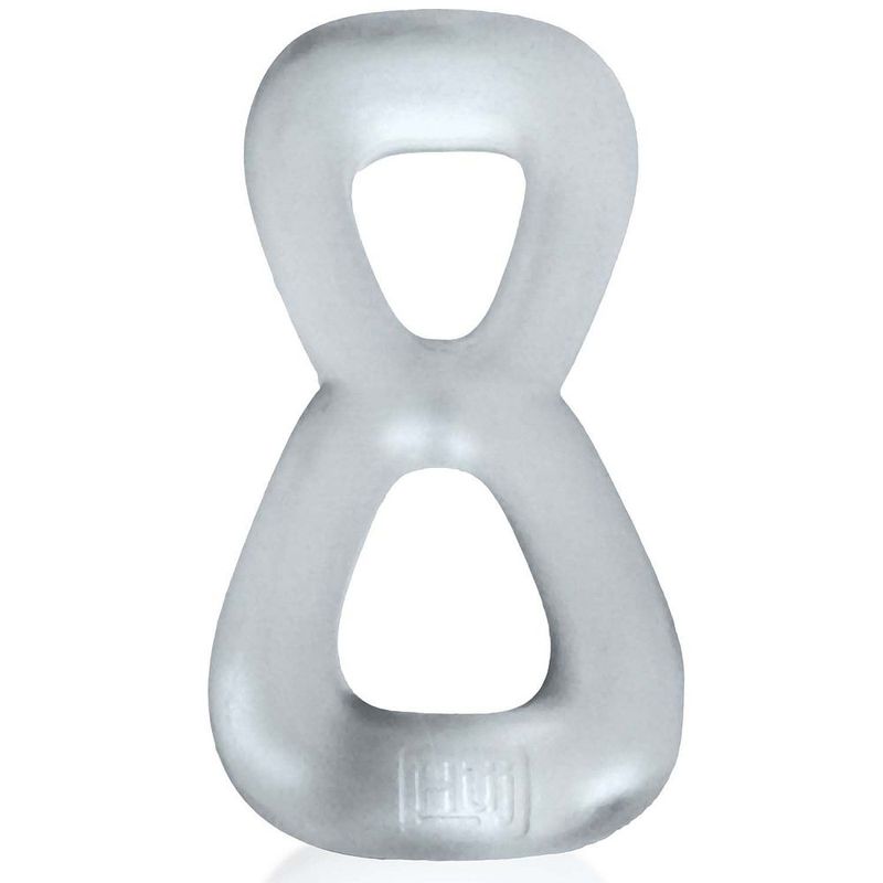 Front view of the Clear Boomerang showing its different loop openings