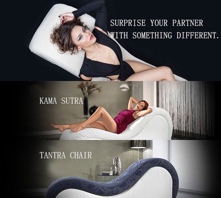 Kama Sutra Mebon Chaise Daytona Love Lounge – Black Leather