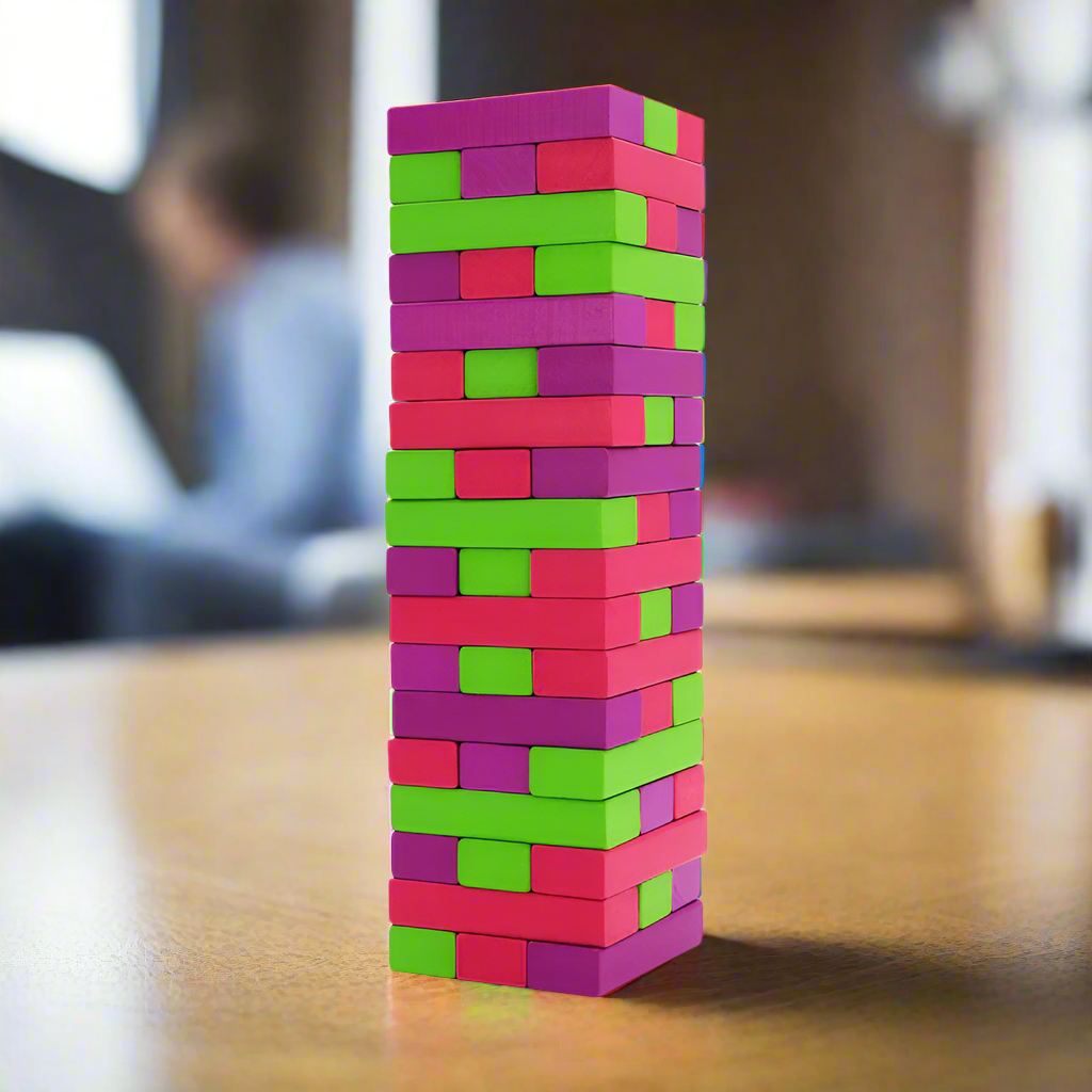 Tower of Pleasure Game Jenga-Inspired Adult Game