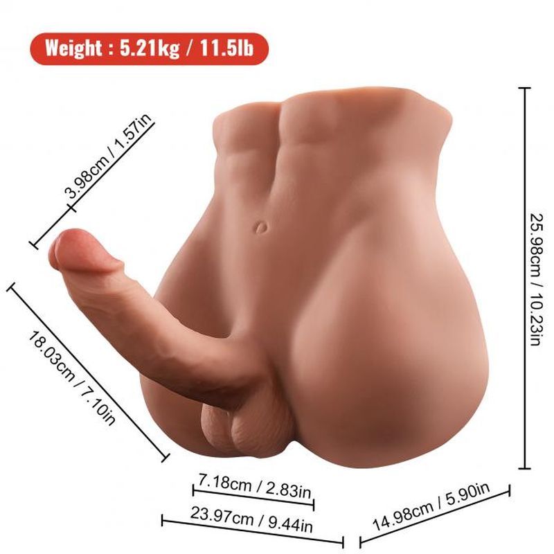 Bartlett Thrusting Male Torso – Ride or Be Ridden, You Choose