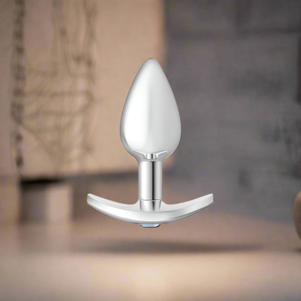 Cheeky Charms Anchor Butt Plug – Small, Jewel-Swap Base