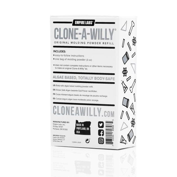 Clone A Willy Kit Moulding Powder Refill 85g Box | The Love Shop