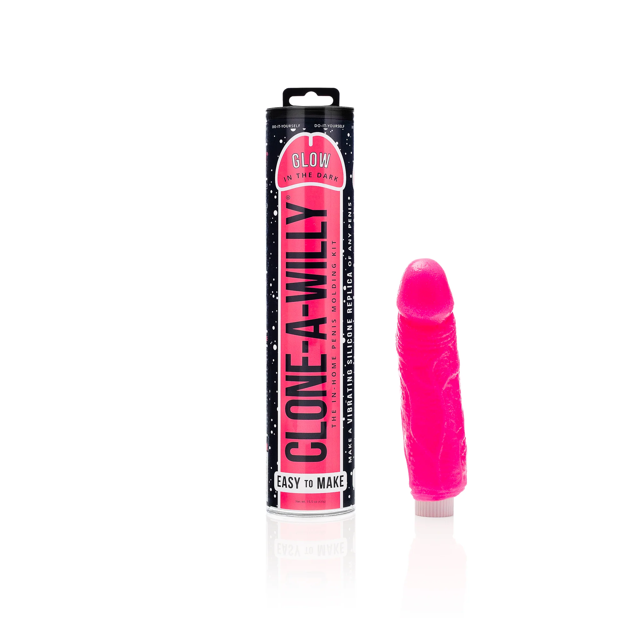 Clone A Willy Pink Glow In The Dark Kit | The Love Shop