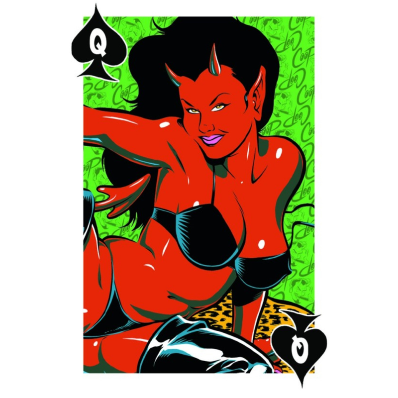 Coop Keep ’Em Honest Playing Cards – Devil Girls Pinup Deck