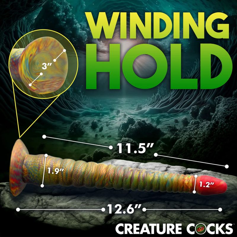 Creature Cocks Colourful Silicone Tentacle Dildo