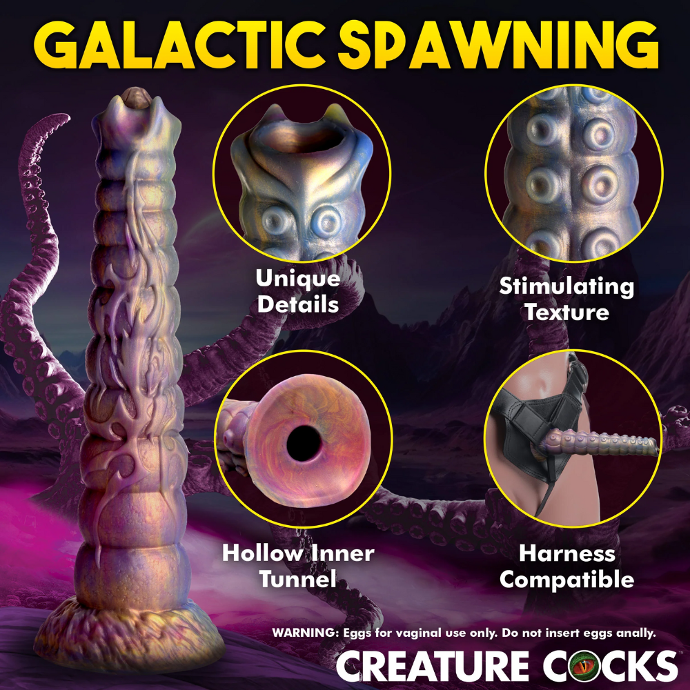 Creature Cocks Deep Invader – Tentacle Fantasy + Ovipositor Play