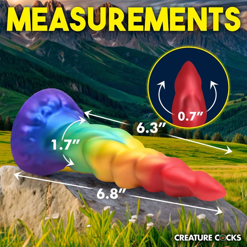 Creature Cocks Magic Rider Unicorn Silicone Fantasy Dildo
