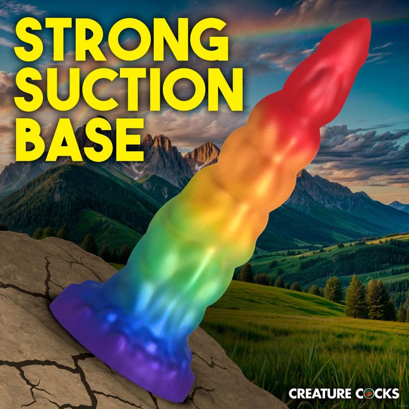 Creature Cocks Magic Rider Unicorn Silicone Fantasy Dildo