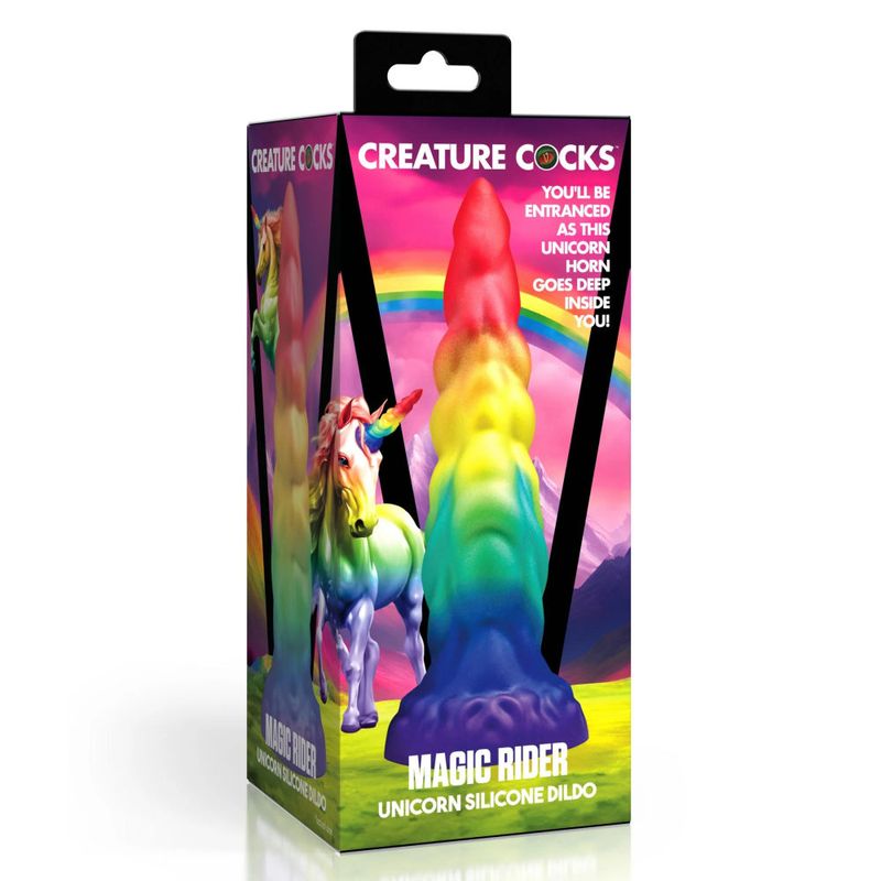 Creature Cocks Magic Rider Unicorn Silicone Fantasy Dildo