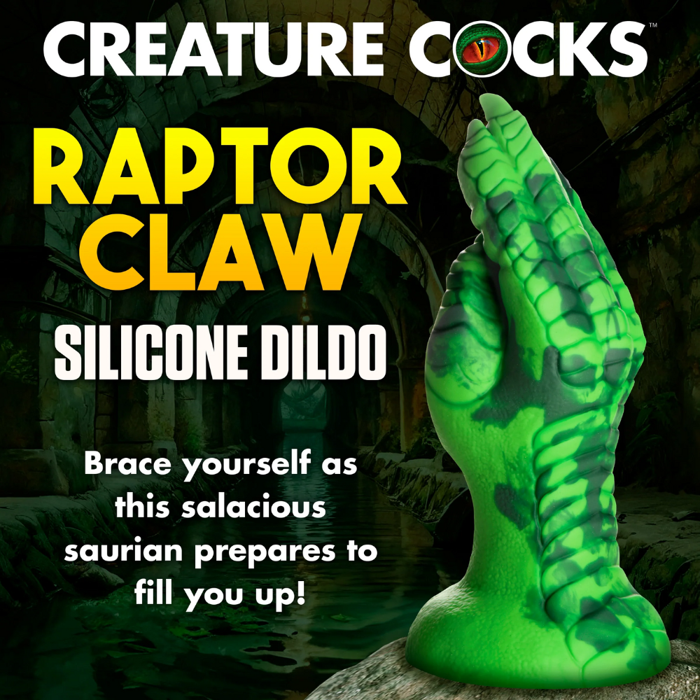 Creature Cocks Raptor Claw – Fisting Fantasy Silicone Dildo