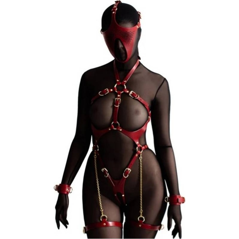 Daytona Ex Machina Genuine Leather Role-Play Mask