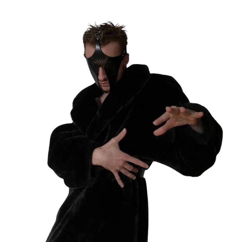 Daytona Ex Machina Genuine Leather Role-Play Mask