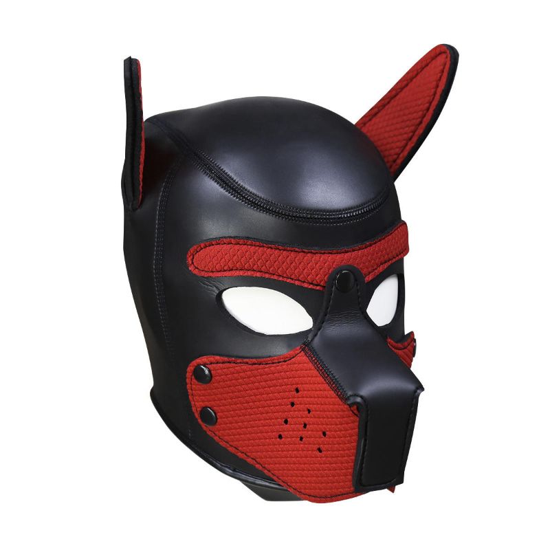 Daytona Puppy Play Mask – Snug Fit, Full Pup Vibes
