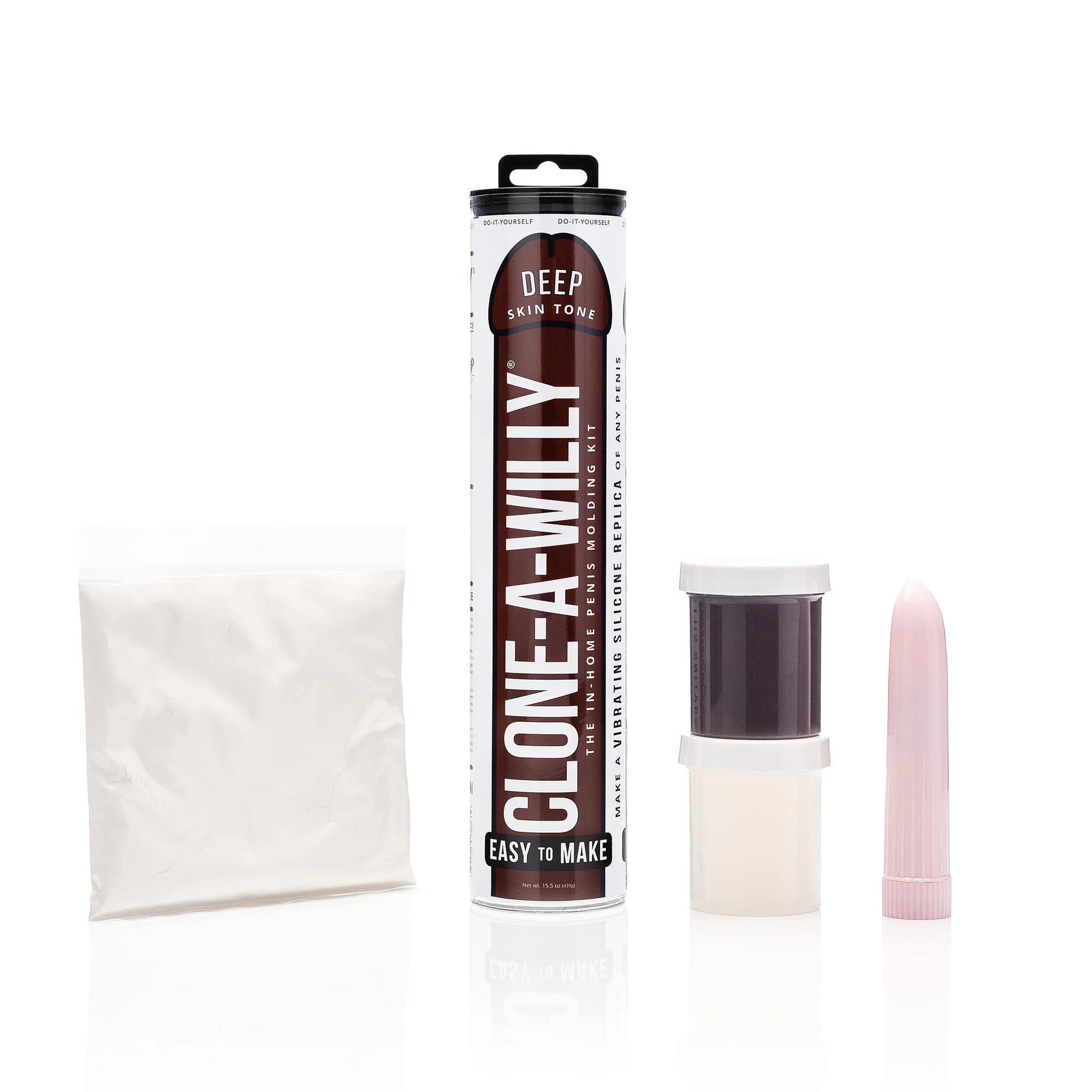 Deep Skin Tone Clone A Willy DIY Homemade Dildo Kit | The Love Shop
