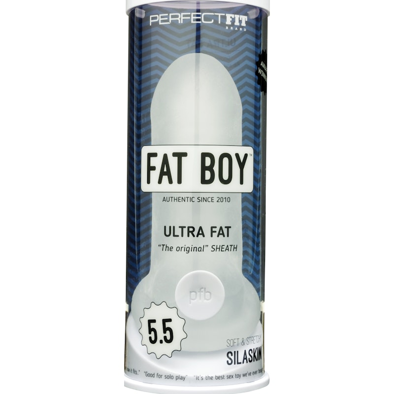 Fat Boy Penis Sleeve Original Ultra Fat Sheath 5.5 Inch Clear | The Love Shop