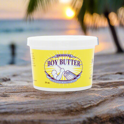 Boy Butter Original Lubricant Coconut Oil Silicone Blend 16oz