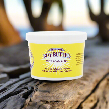 Boy Butter Original Lubricant Coconut Oil Silicone Blend 16oz