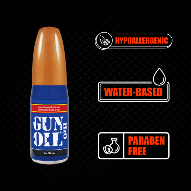 Gun Oil H2O Water-Based Lube – Botanically Boosted Glide