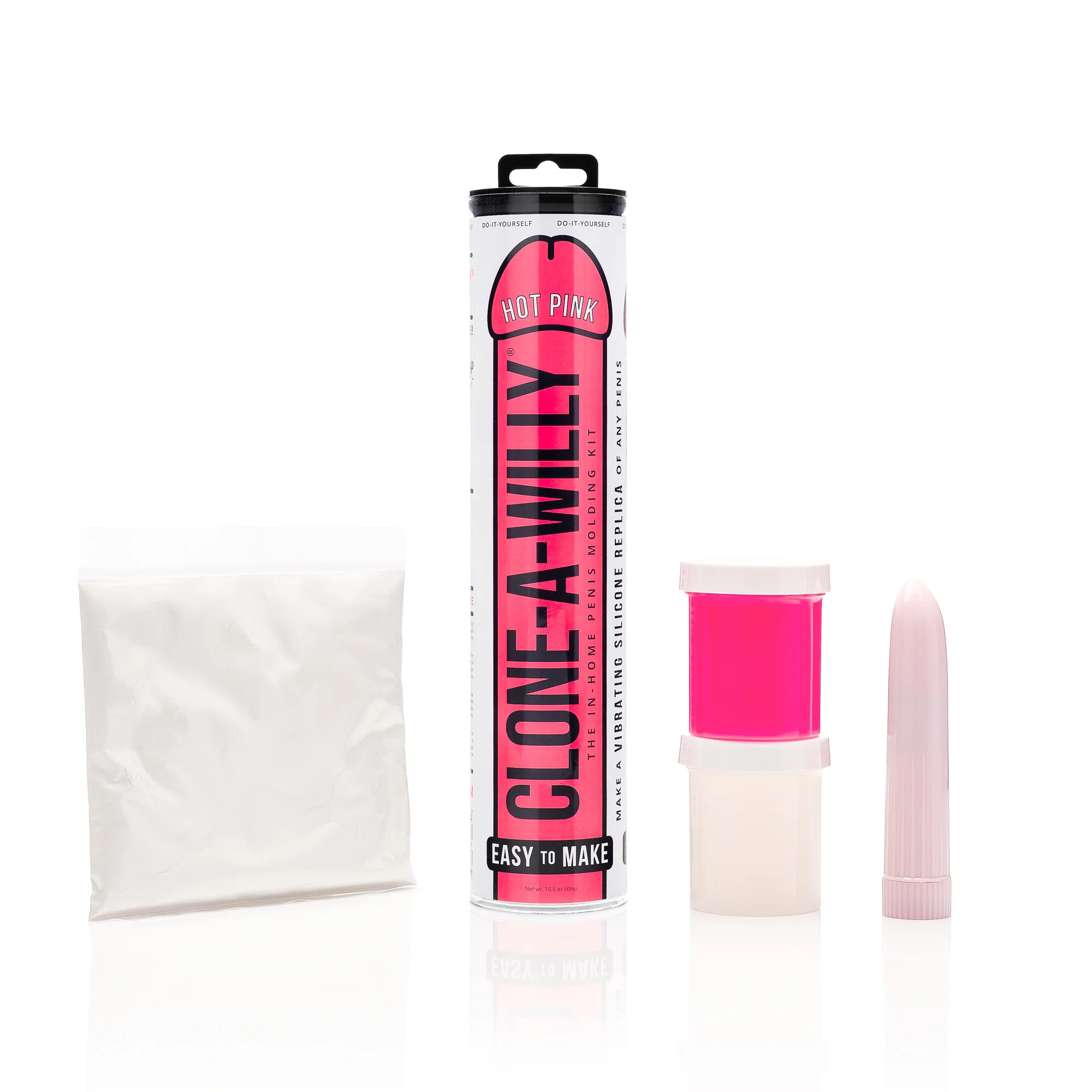 Hot Pink Clone A Willy DIY Homemade Dildo Kit | The Love Shop