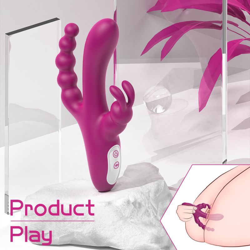 Joker Triple Ecstasy Vibrator – Thrills in All the Right Places