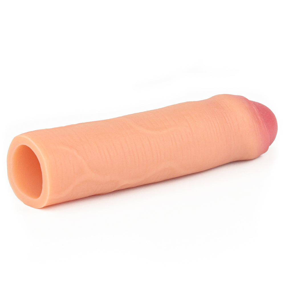 Penis Sleeve Extender Add 1 Inch Nature Uncircumcised