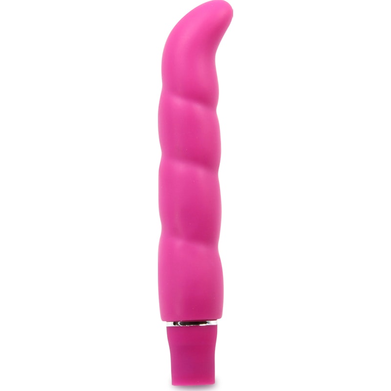 Luxe Purity G-Spot Vibe – Curved, Ribbed, 10 Modes
