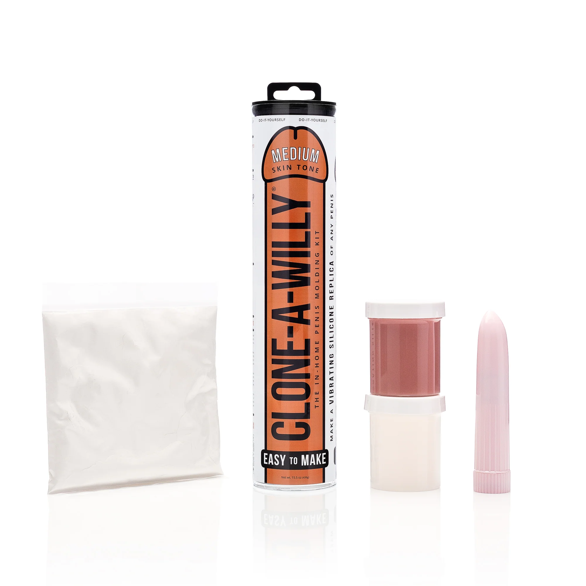 Medium Skin Tone Clone a Willy DIY Homemade Dildo Kit