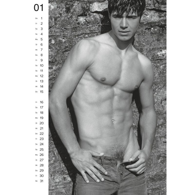 Men Wall Calendar 2026 – Want a Year of Handsome Men