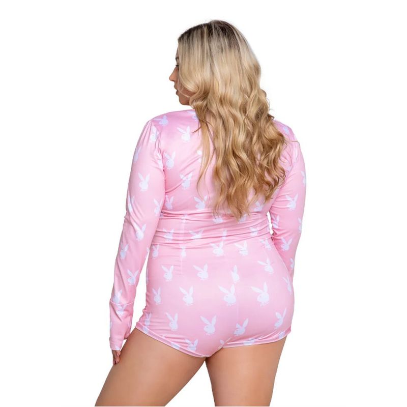 PlayBoy Slumber Bunny Romper – Cozy, Cute & Play‑Ready in Pink