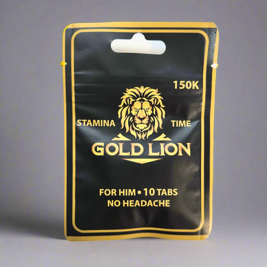 Gold Lion For Him 10 Pack