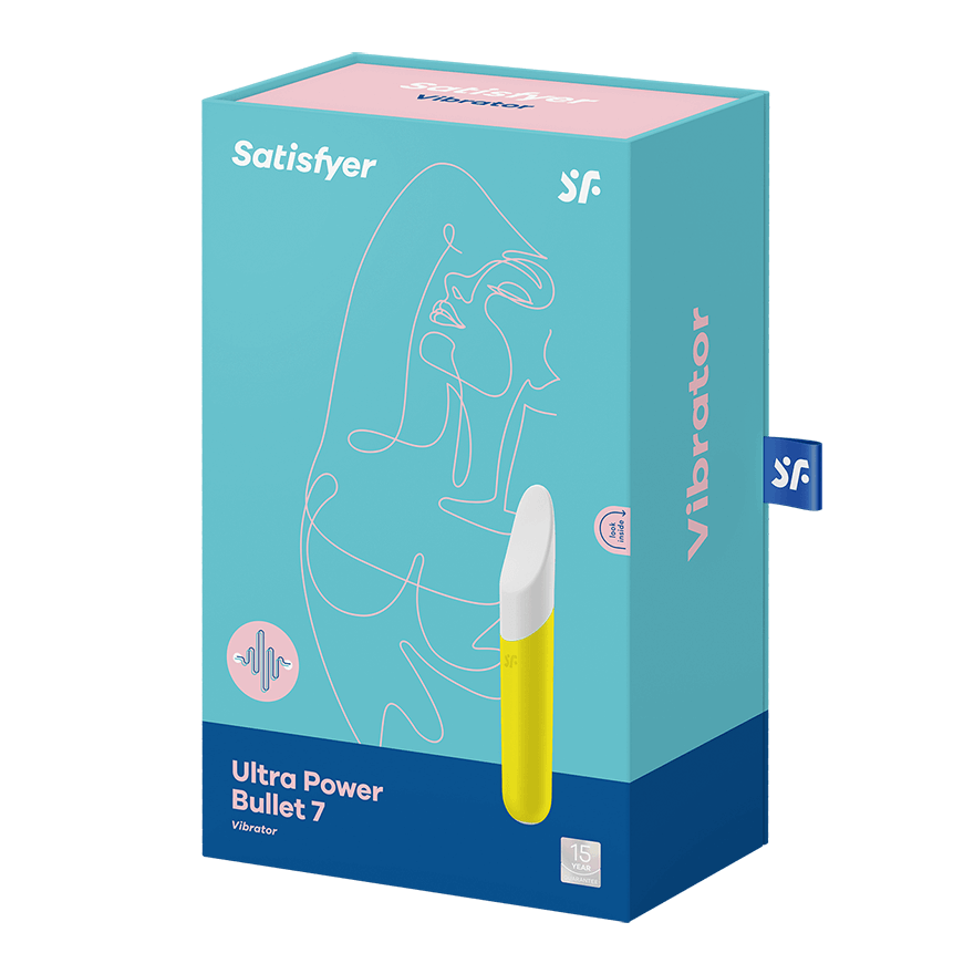 Satisfyer Ultra Power Bullet 7 Vibrator Yellow