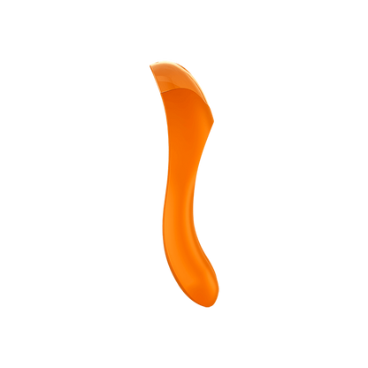 Satisfyer Candy Cane Finger Vibrator Waterproof Orange