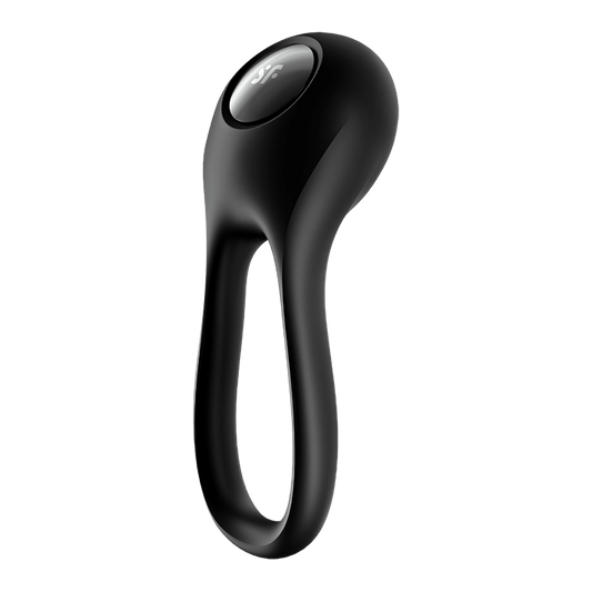 Satisfyer Majestic Duo Cockring Vibrating Black