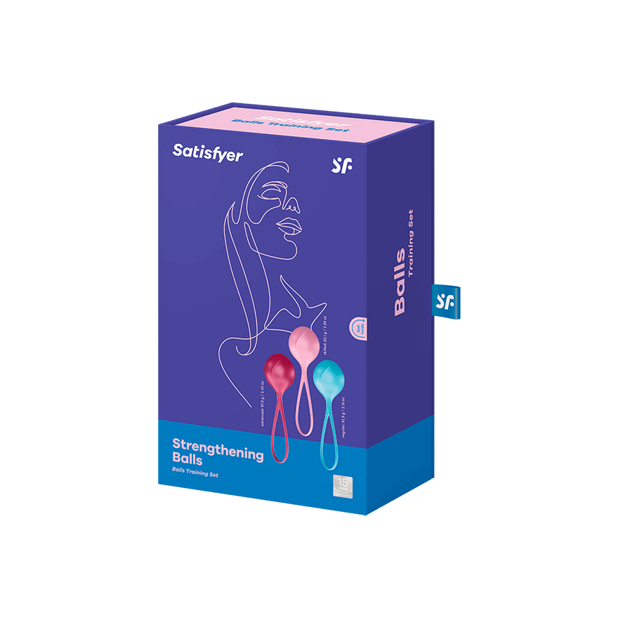 Satisfyer Strengthening Balls – 3 Weights, Orgasm Training