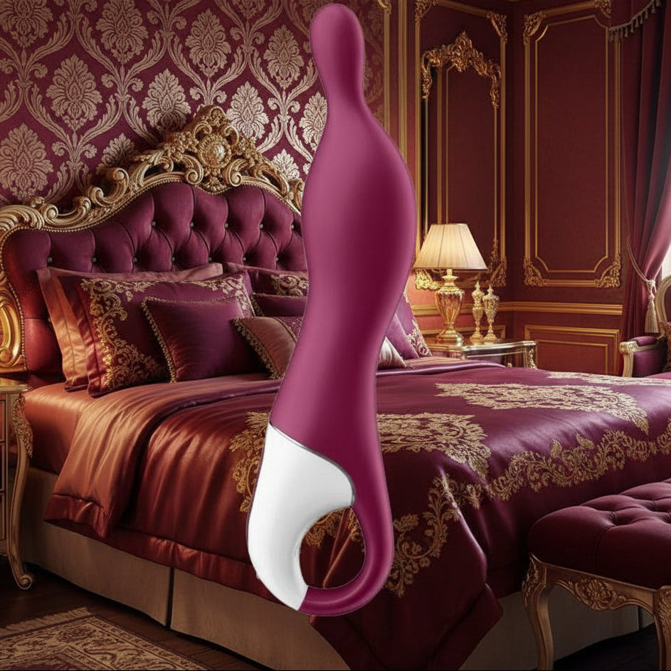 Satisfyer A-Mazing 1 A-Spot Vibrator – Deep Reach, Handle Control