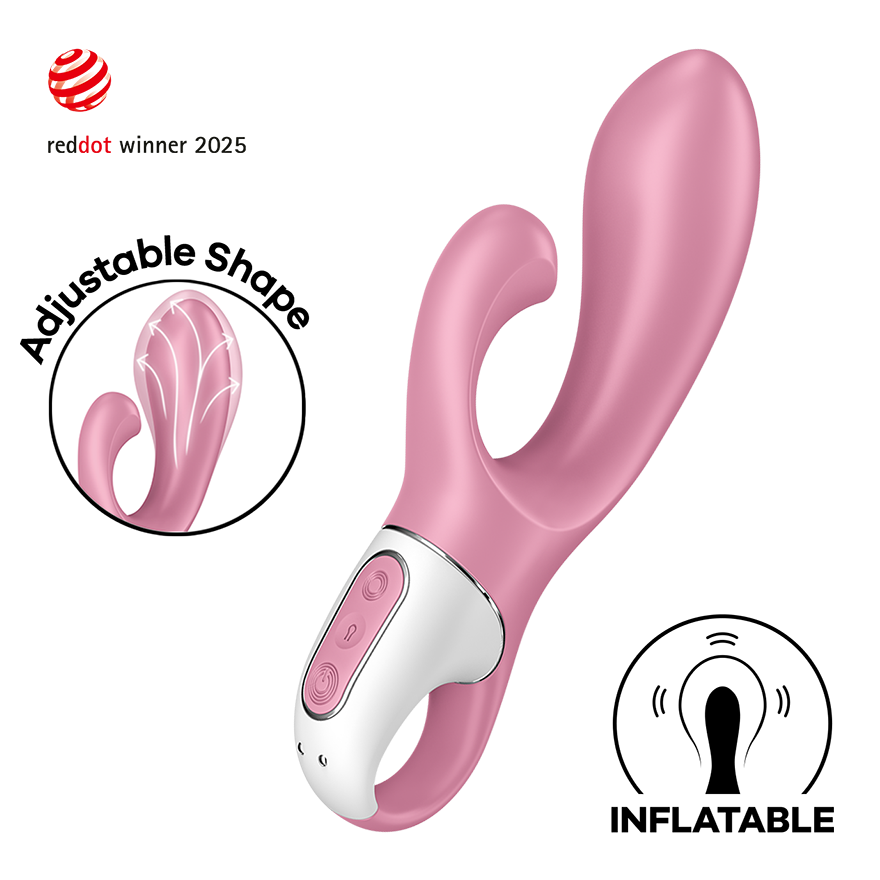 Satisfyer Air Pump Bunny 2 – Inflatable G-Spot Vibes With Dual Power
