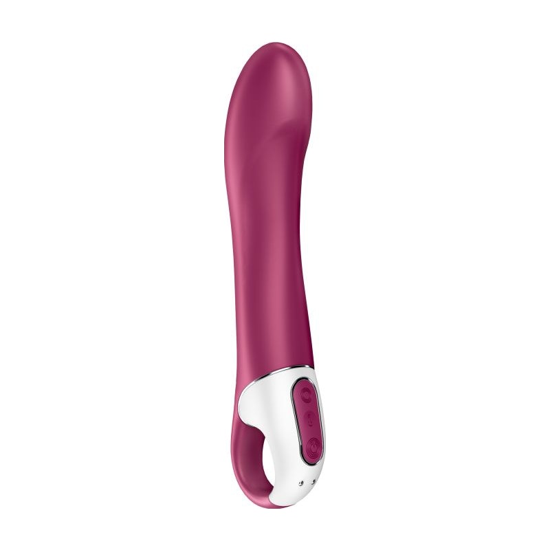 Satisfyer Big Heat – Girthy Warming G-Spot Vibrator with App Control