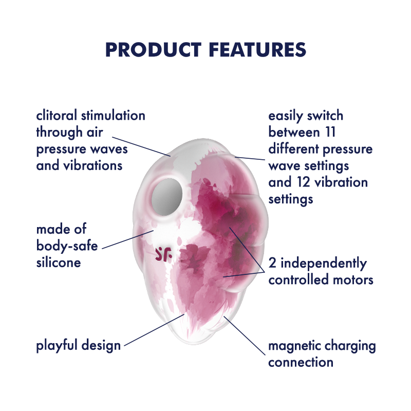 Satisfyer Cloud Dancer – Romantic Vibes, Cloud-Like Touch