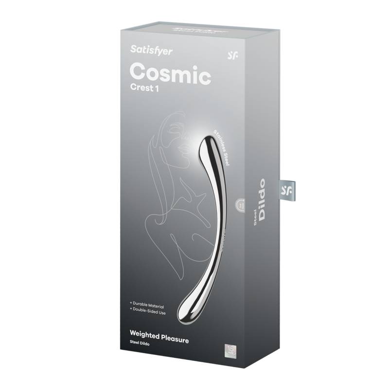 Satisfyer Cosmic Crest – Luxe Stainless Steel Pleasure Wand