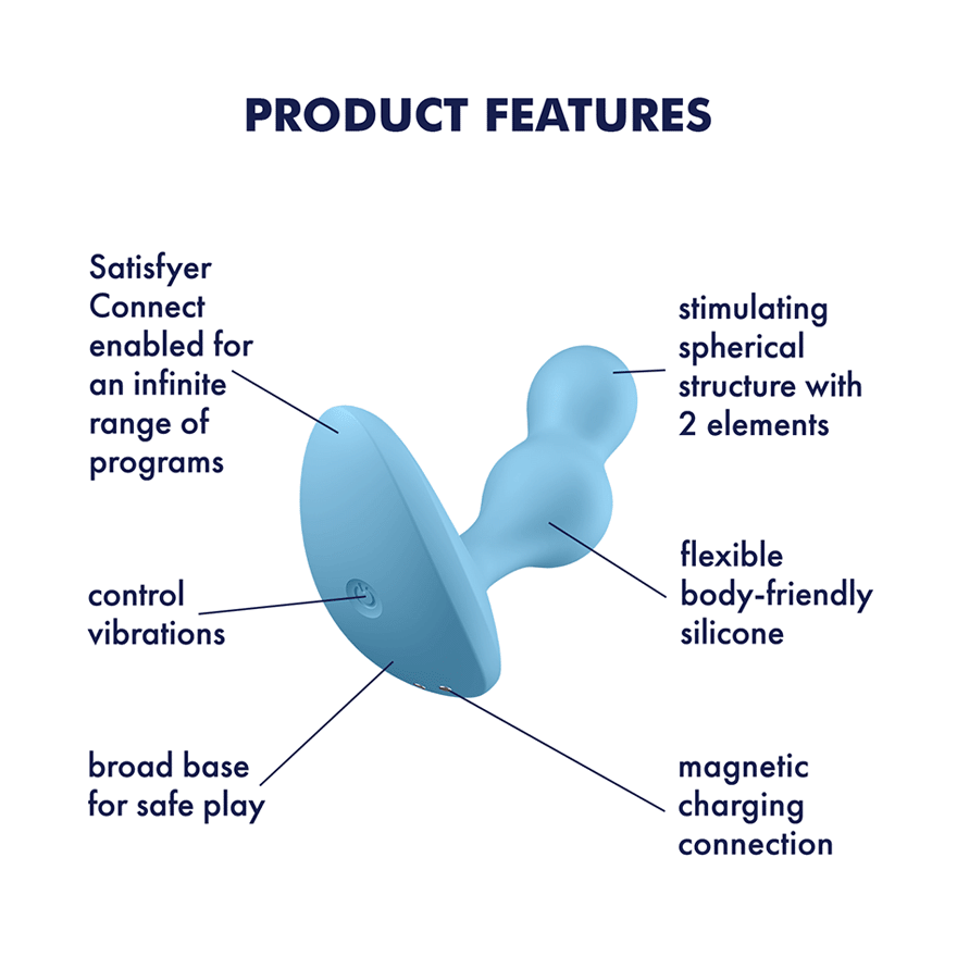 Satisfyer Deep Diver App-Controlled Butt Plug – Double the Pleasure