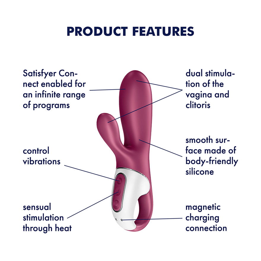 Satisfyer Hot Bunny – Dual Stimulation with a Heated Twist