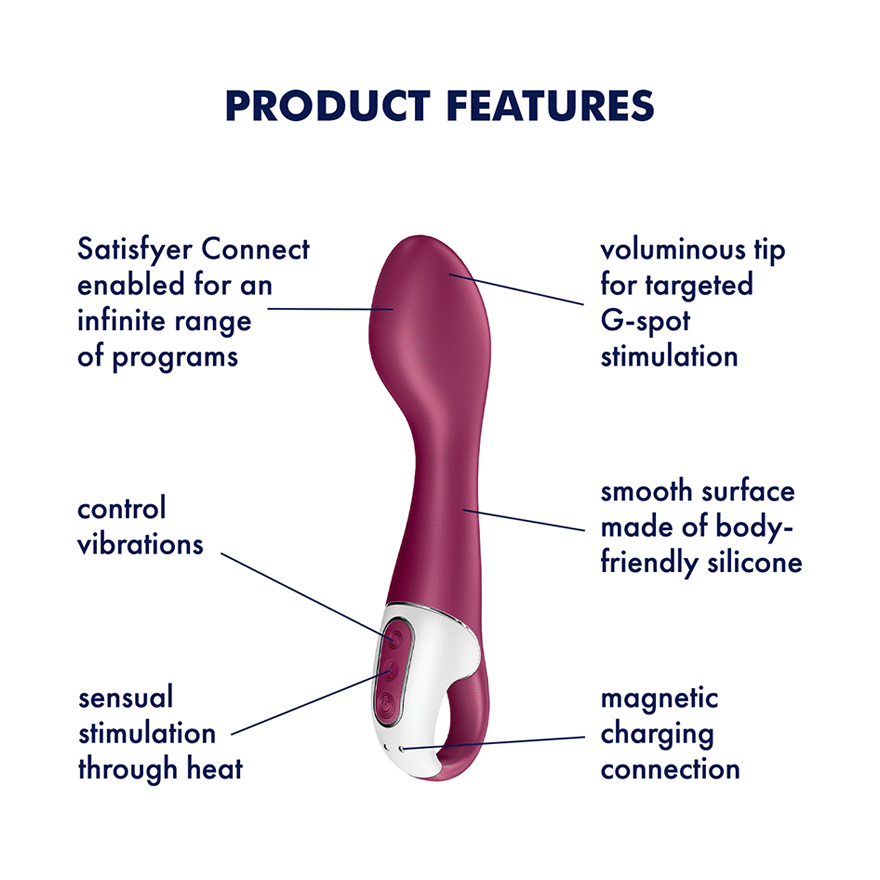 Satisfyer Hot Spot – Heated G-Spot Vibes with App Control