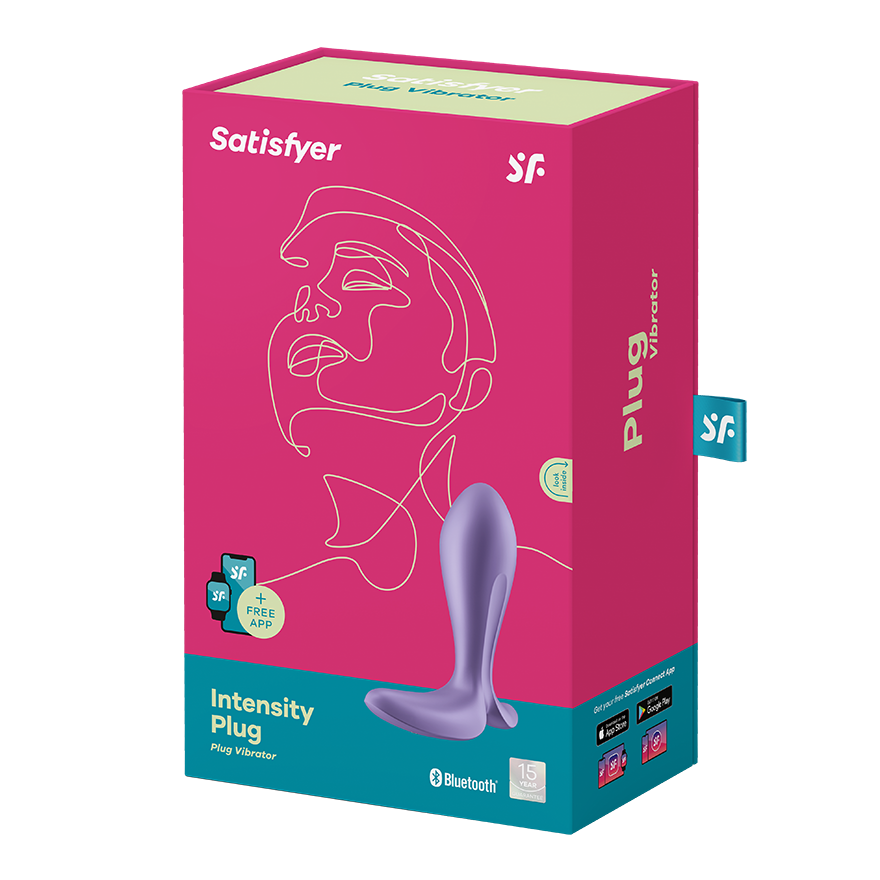 Satisfyer Intensity Vibrating Plug – Unisex Anal Power, App Controlled