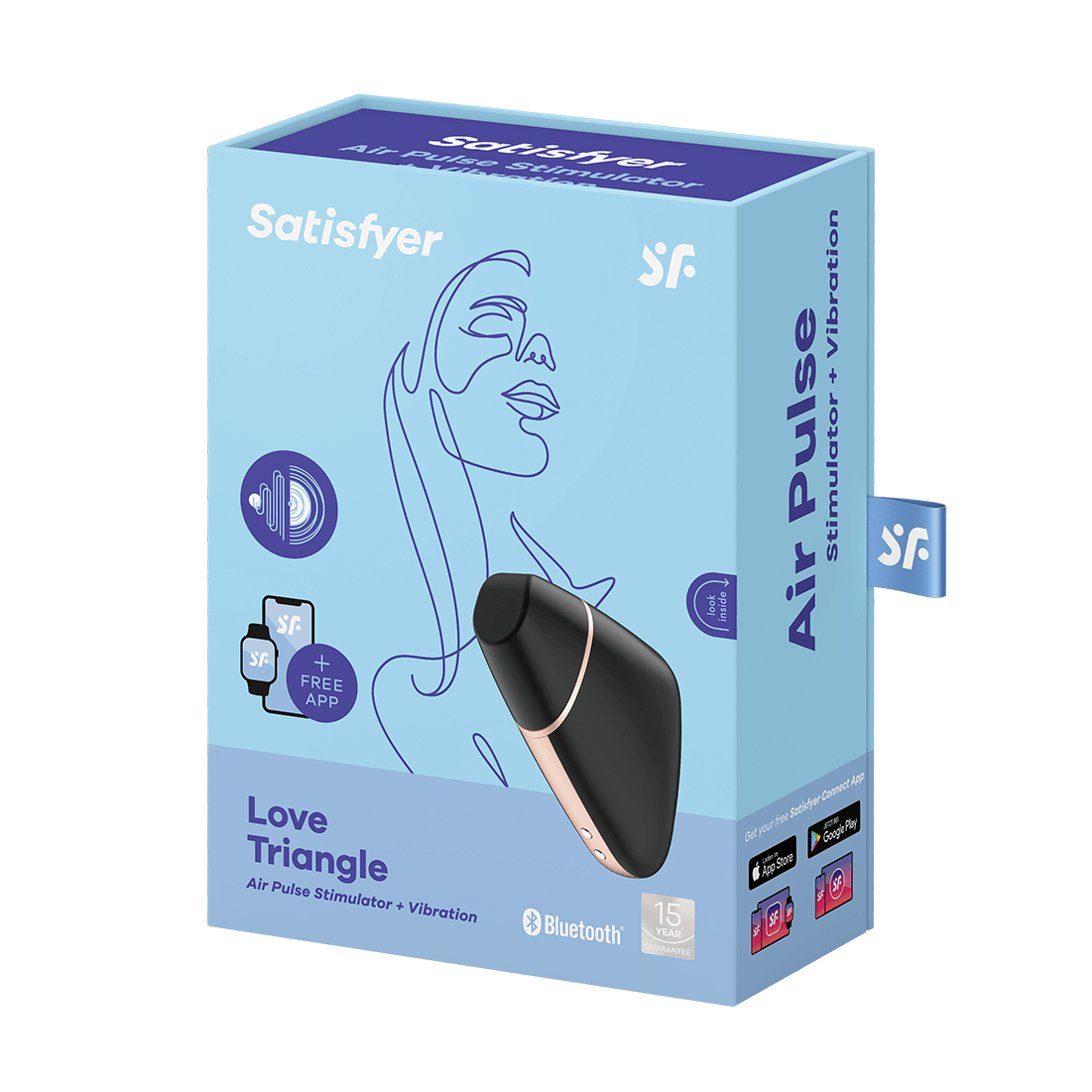 Satisfyer Love Triangle – Modern Pleasure Pocket-Sized Powerhouse