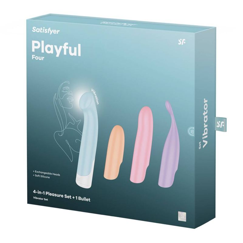 Satisfyer Playful Four – 4 Toys, 1 Vibe, Endless Possibilities