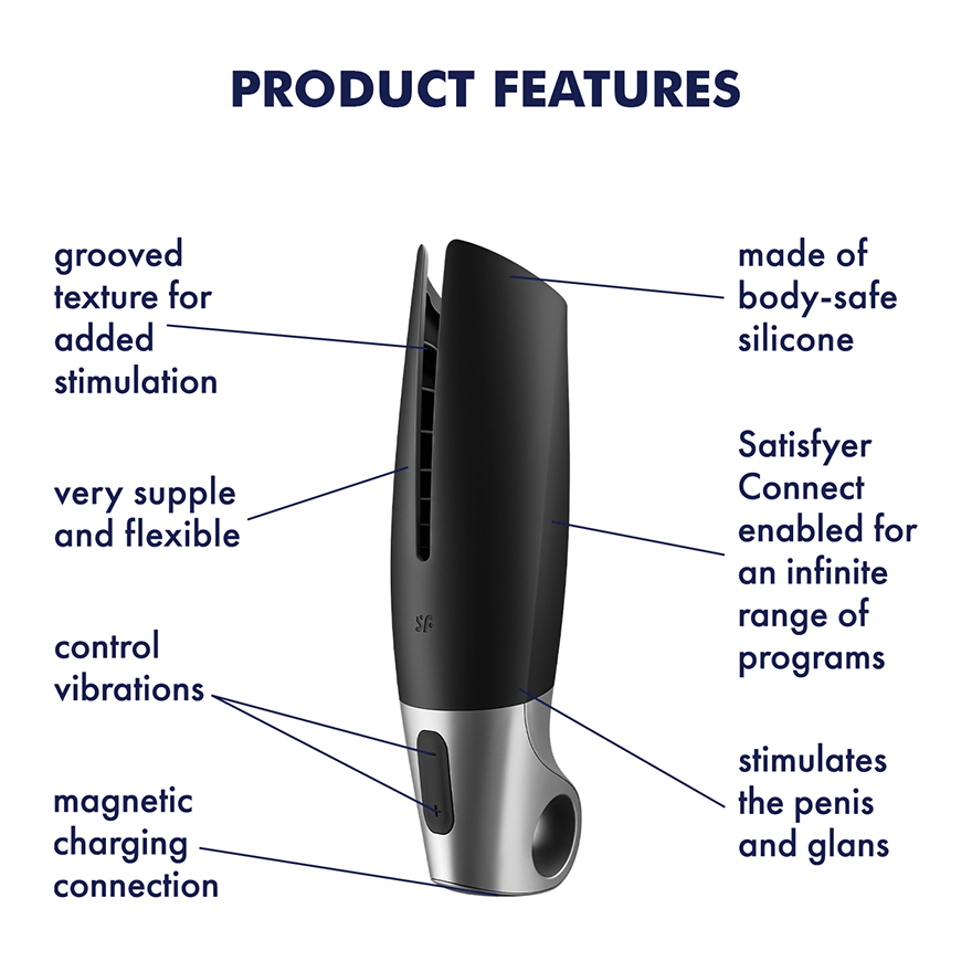 Satisfyer Power Masturbator – App‑Powered Pleasure Your Way