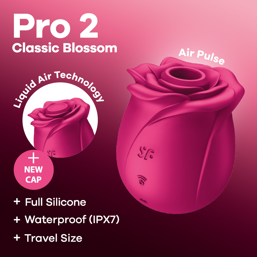 Satisfyer Pro 2 Classic Blossom – Air Pulse Clit Stimulator