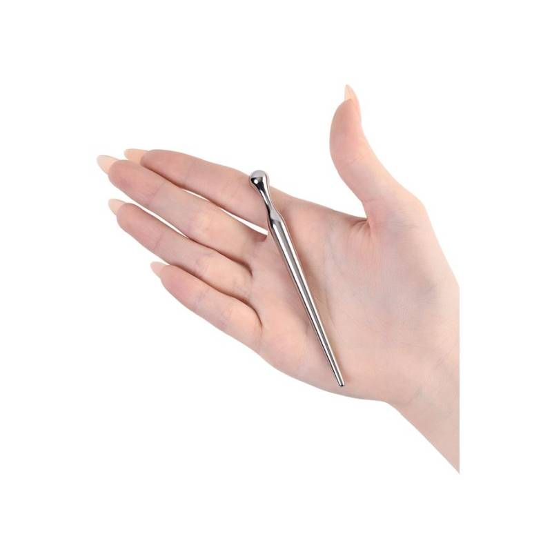 Silver Metal Needle Urethral Plug – Slim and Seriously Stimulating