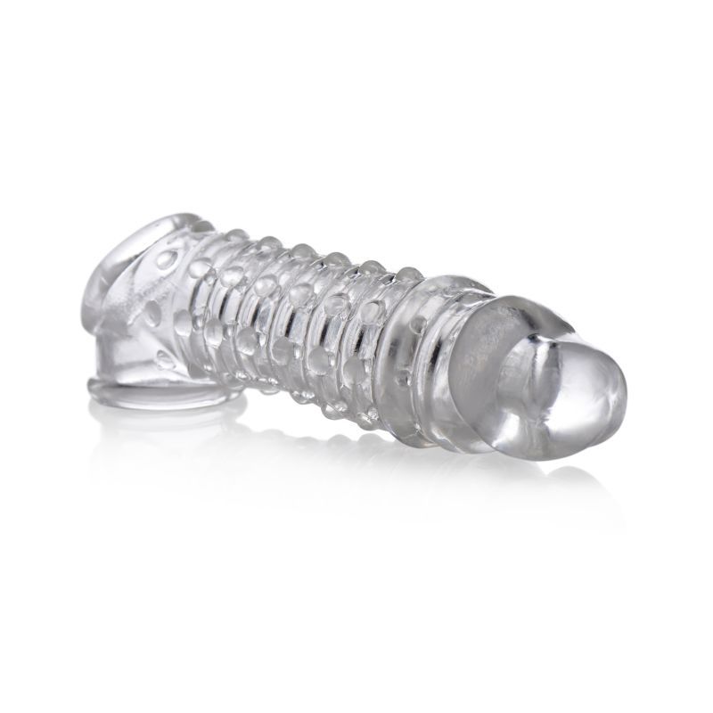 Size Matters Ribbed Silicone Sleeve | The Love Shop