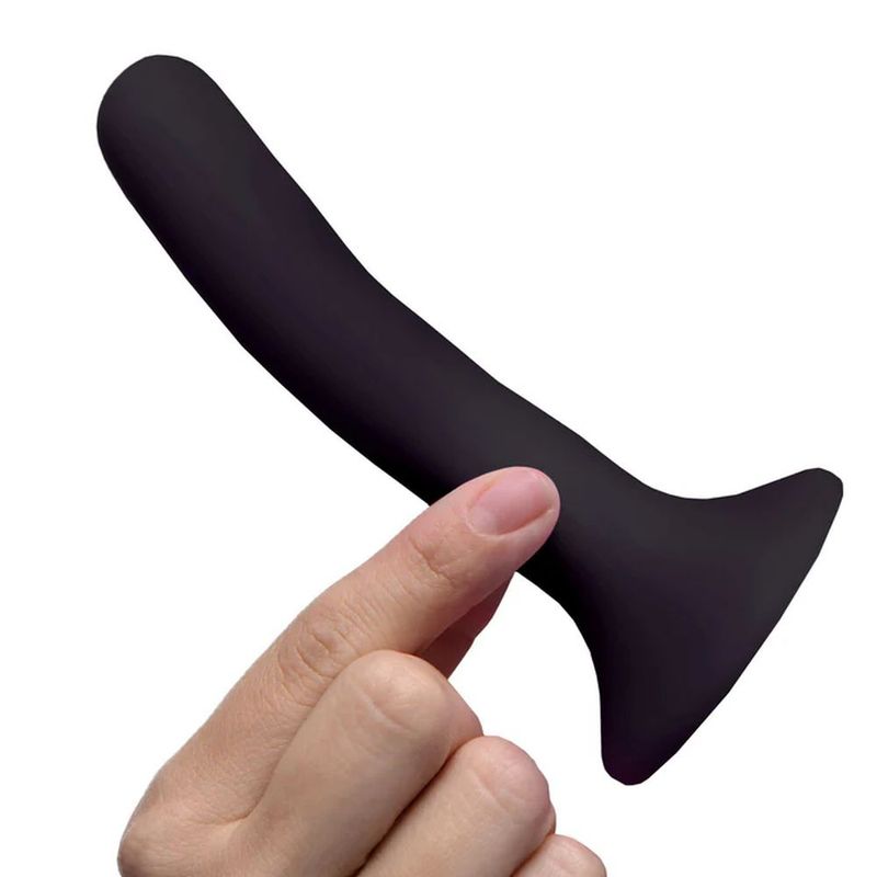 Strap U Silicone Strap-On Dildo Small – Slim, Curved & Harness-Ready